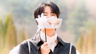 Jin of BTS while making his grand entrance in the Along with the Gods episode of Screwballs | Image via: Netflix